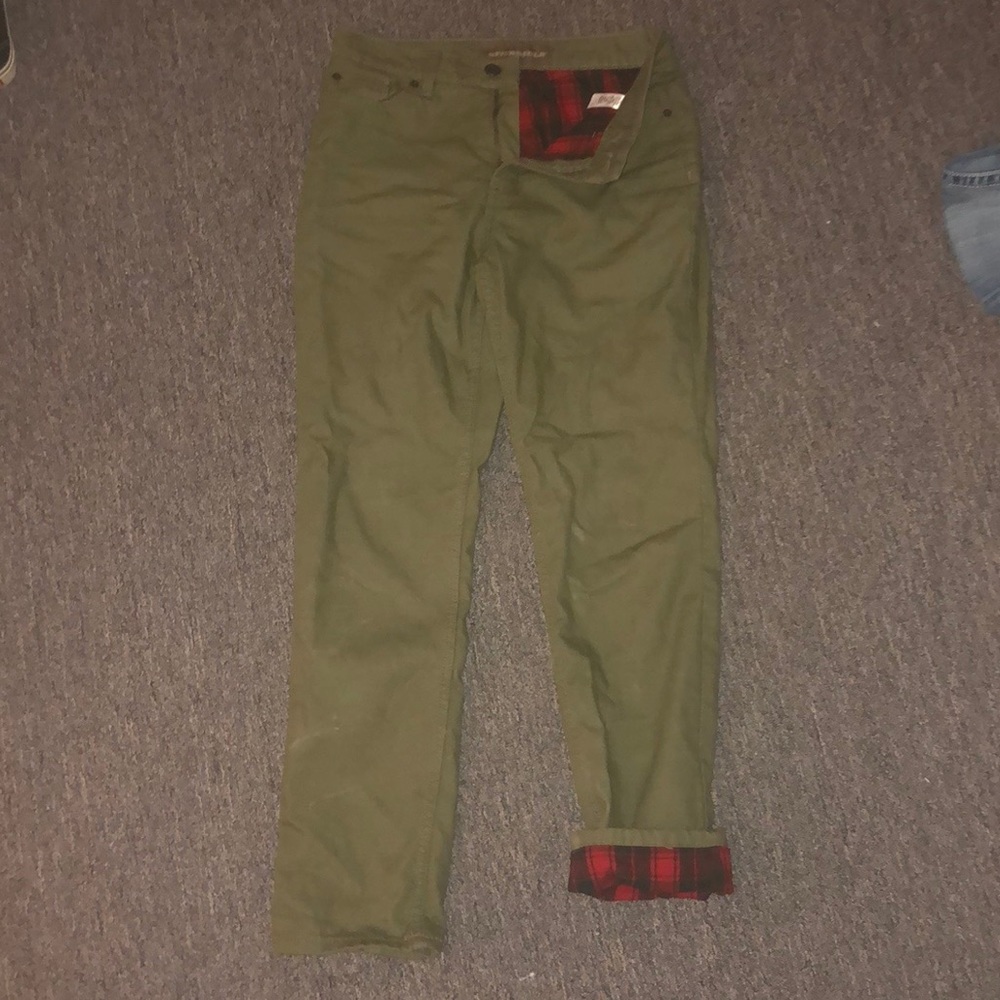 Bit & Bridle Flannel-Lined Pants